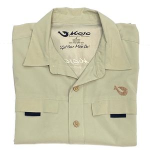 Mojo Sportswear Men's "Mr. Big" Technical Fishing Short Sleeve Shirt